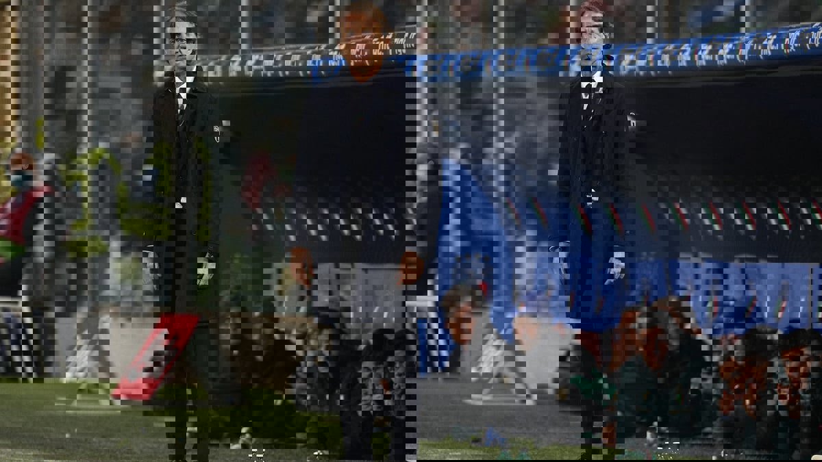 ماذا قال مانشيني بعد فشل منتخب إيطاليا في التأهل لكأس العالم؟