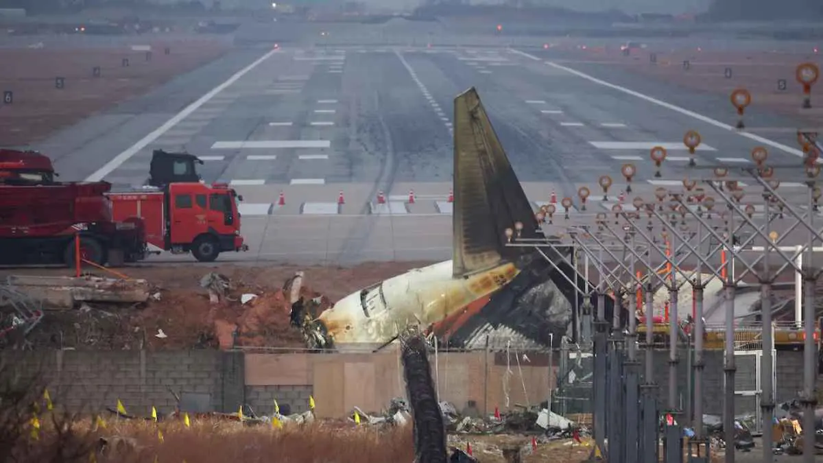 كوريا الجنوبية تجمع نصّ التسجيل الصوتي للطائرة المنكوبة