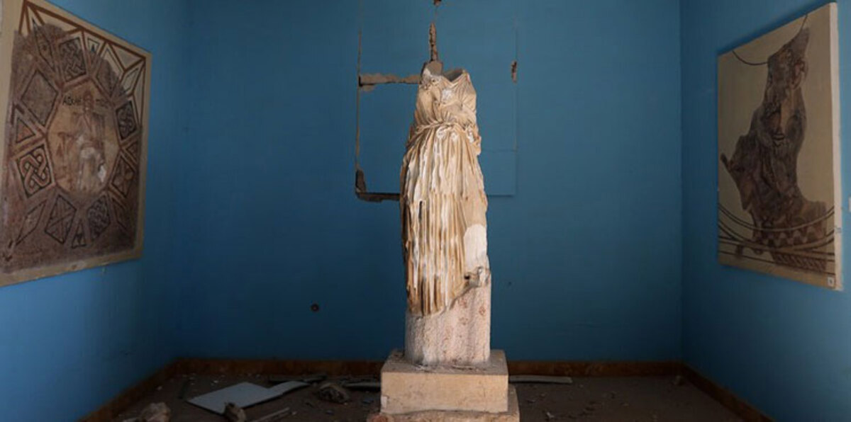 بصمة داعش في تدمر.. تماثيل بلا رؤوس وحطام إرث صمد آلاف السنين(صور)