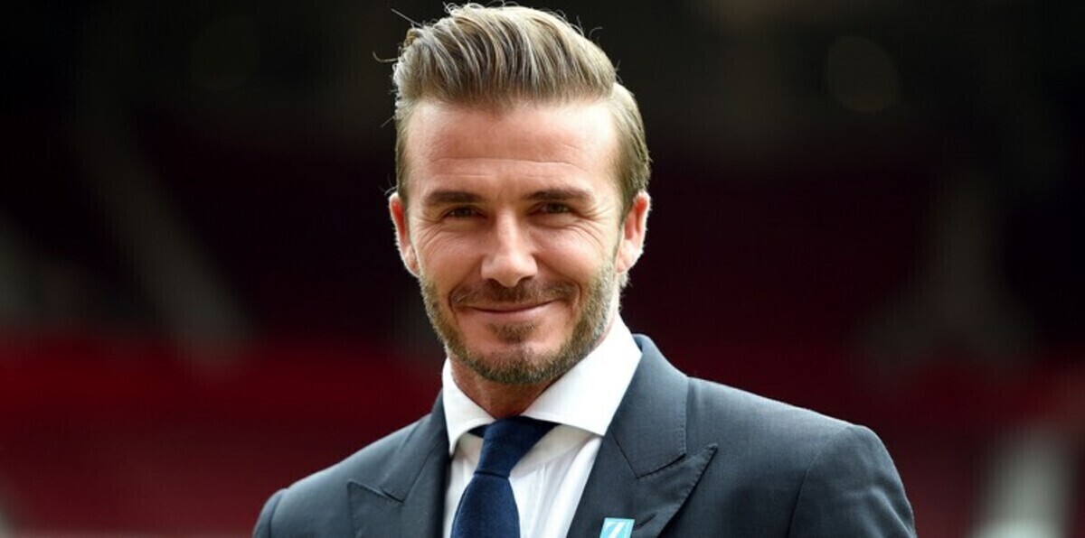 ما الذي شوه وجه ديفيد بيكهام؟ (صورة)