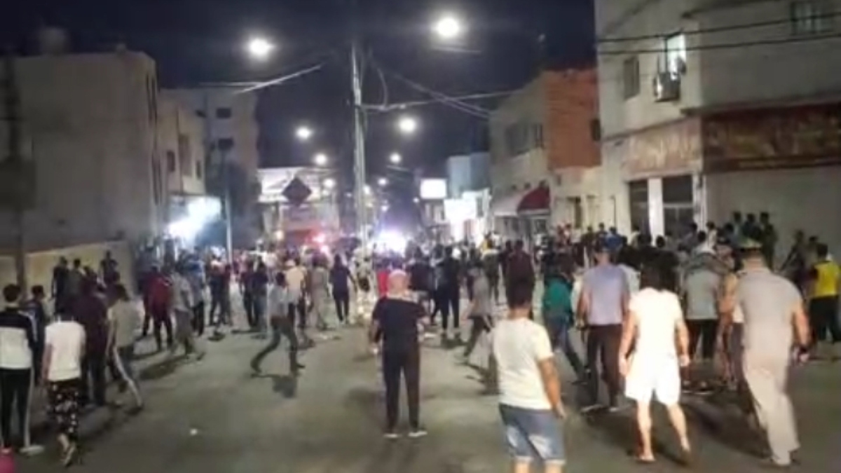 ليلة جديدة من أعمال الشغب في الرمثا الأردنية (فيديو)