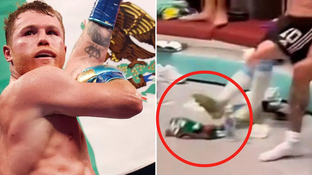 الملاكم كانيلو ألفاريز يتوعد ميسي بعد لقطة إلقاء قميص المكسيك على الأرض (فيديو)
