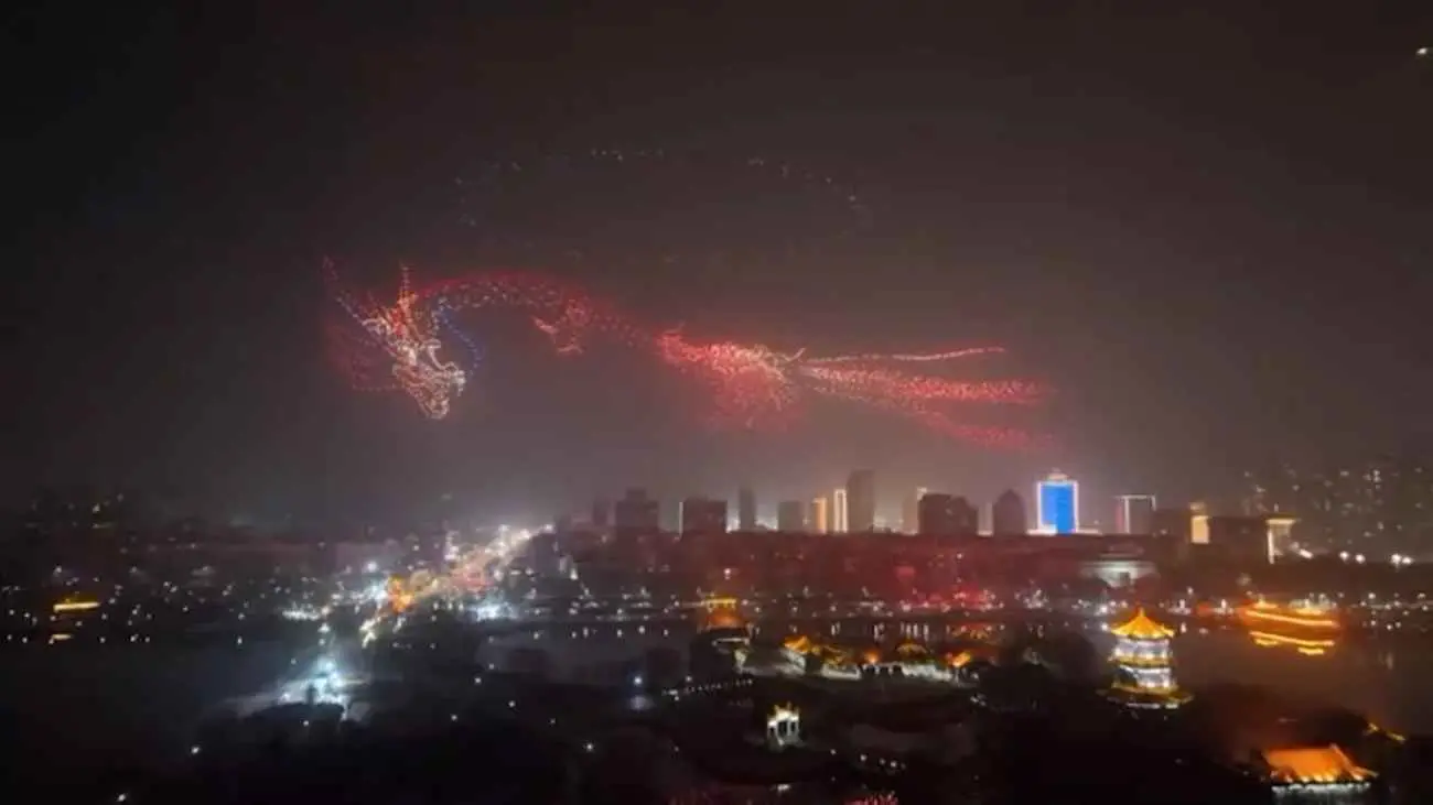 مهرجان الربيع في الصين.. تجربة بصرية استثنائية (فيديو)