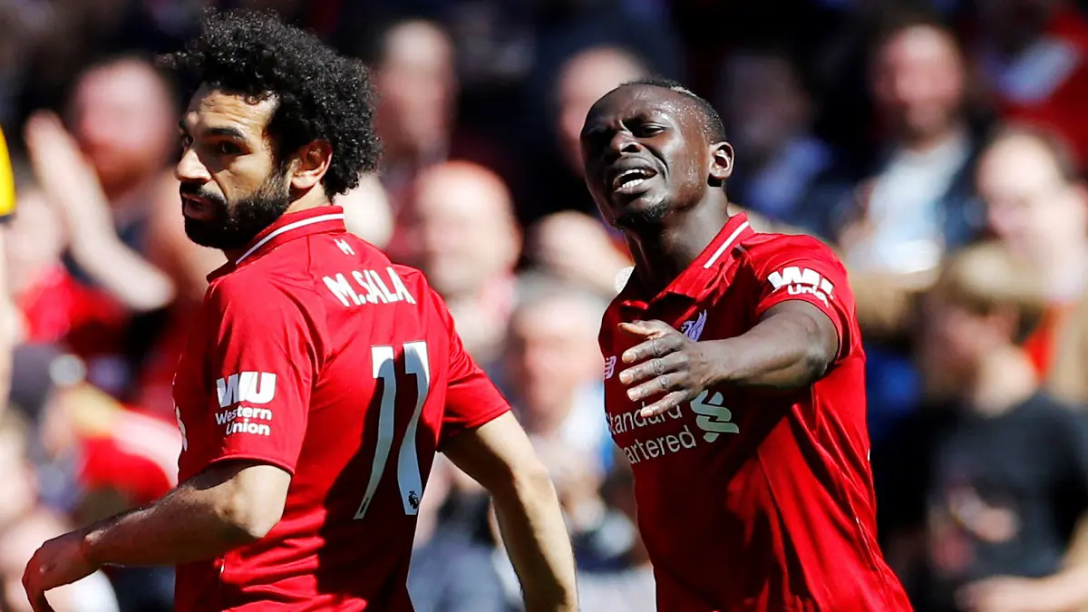 ساديو ماني قبل مباراة ليفربول وتوتنهام.. محمد صلاح سبب وصولنا لنهائي دوري أبطال أوروبا