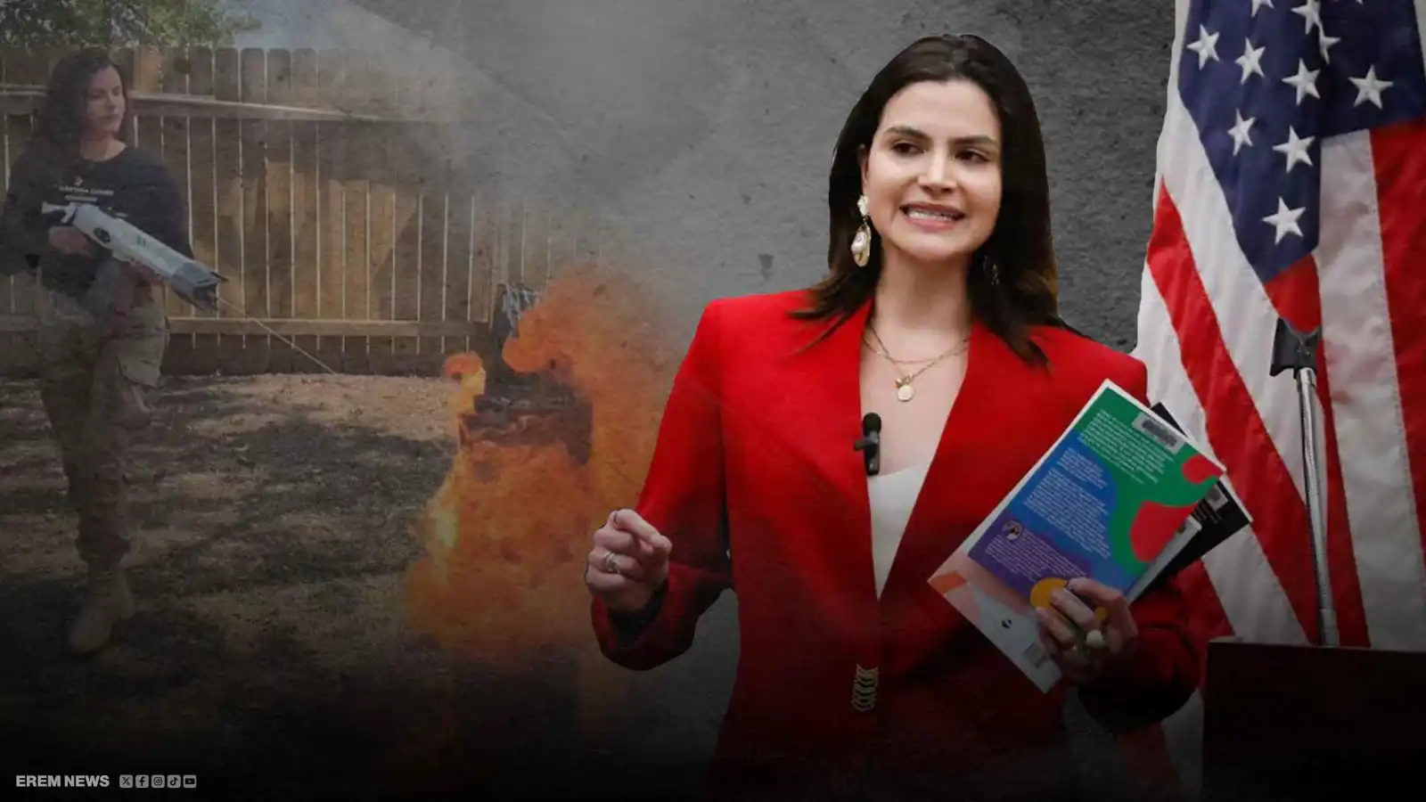 مرشحة للكونغرس الأمريكي تحرق نسخة من القرآن الكريم