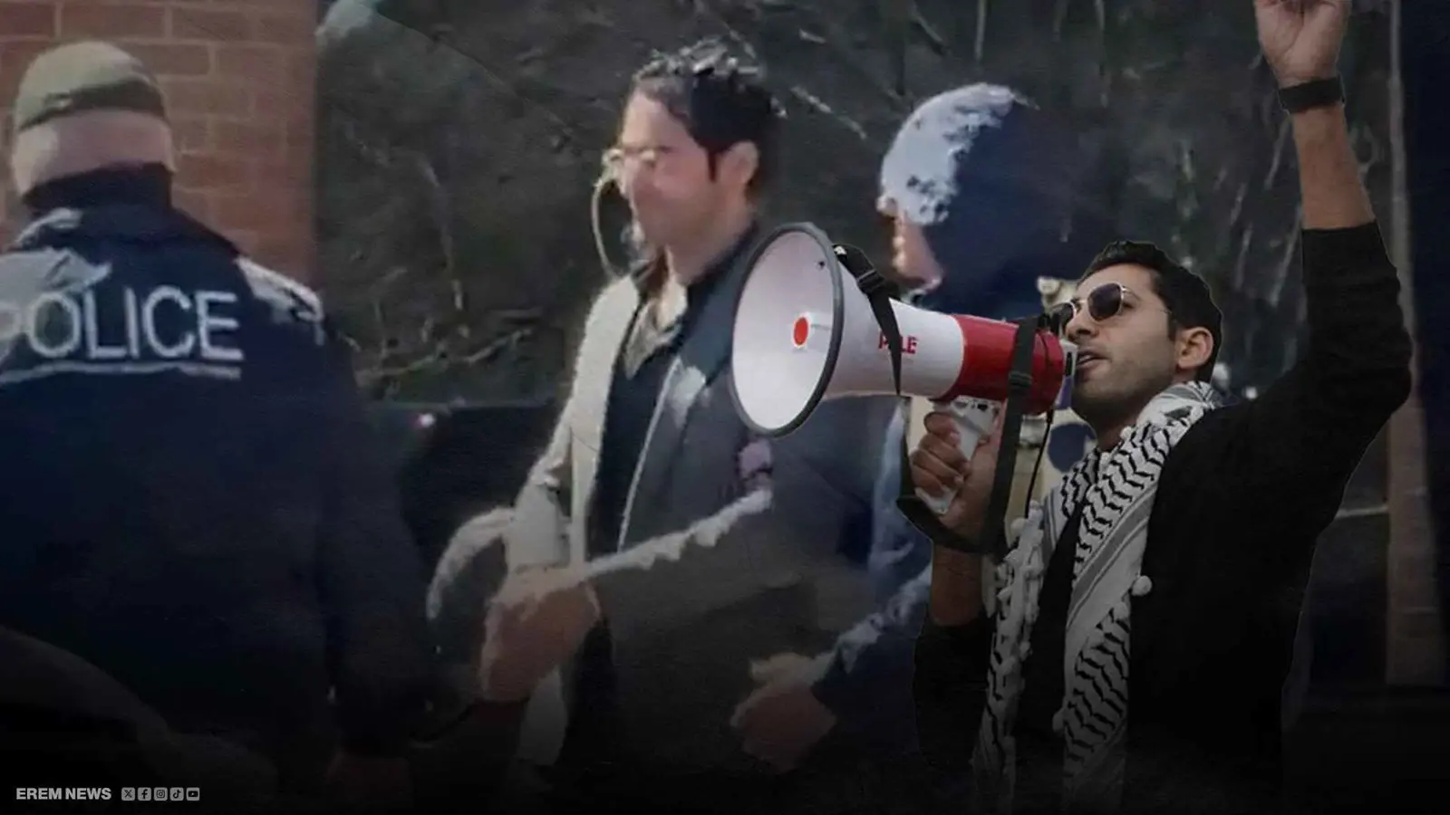 اعتقال طالب فلسطيني في أمريكا