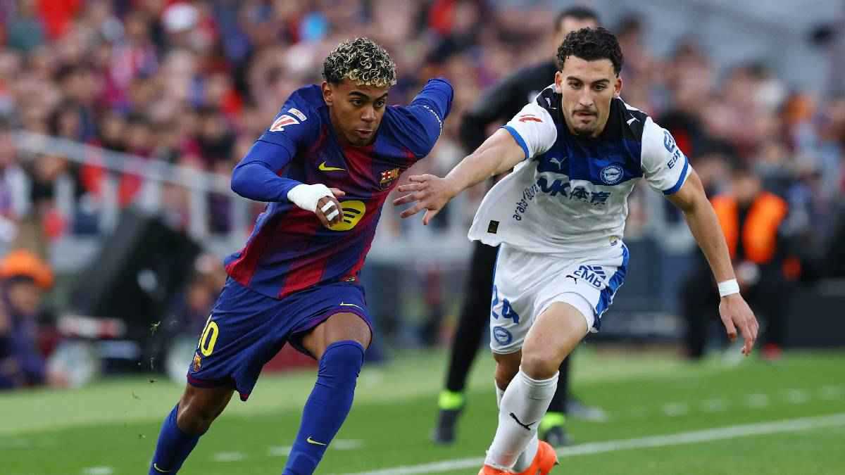 ملخص وأهداف ورجل مباراة برشلونة وألافيس في الدوري الإسباني