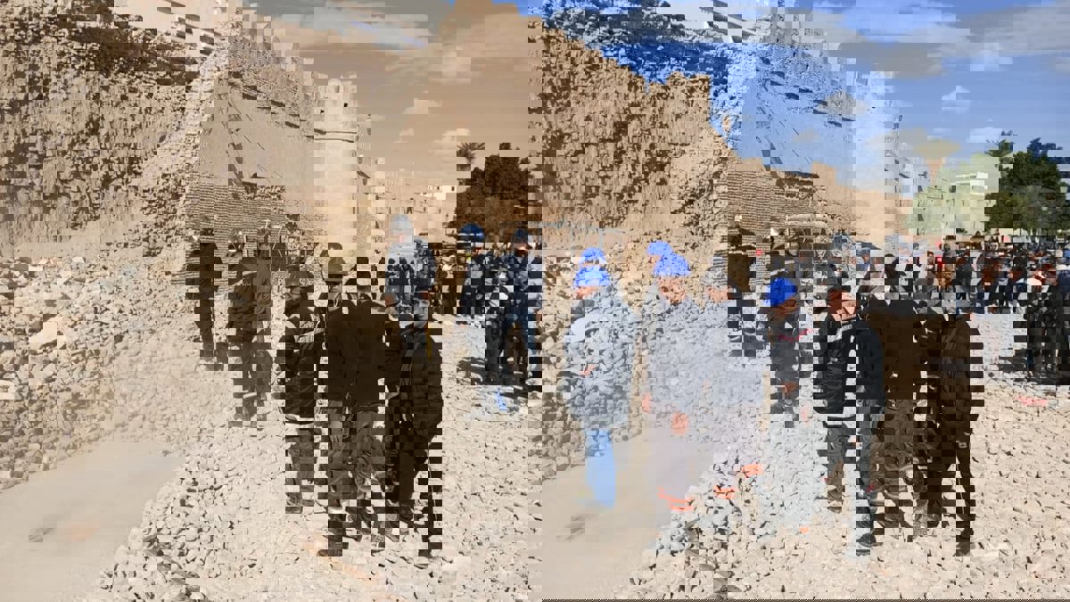 قتلى وجرحى إثر انهيار سور المدينة العتيقة بالقيروان 