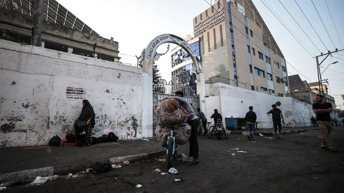 سلطات غزة تعلن خروج المستشفى المعمداني عن الخدمة