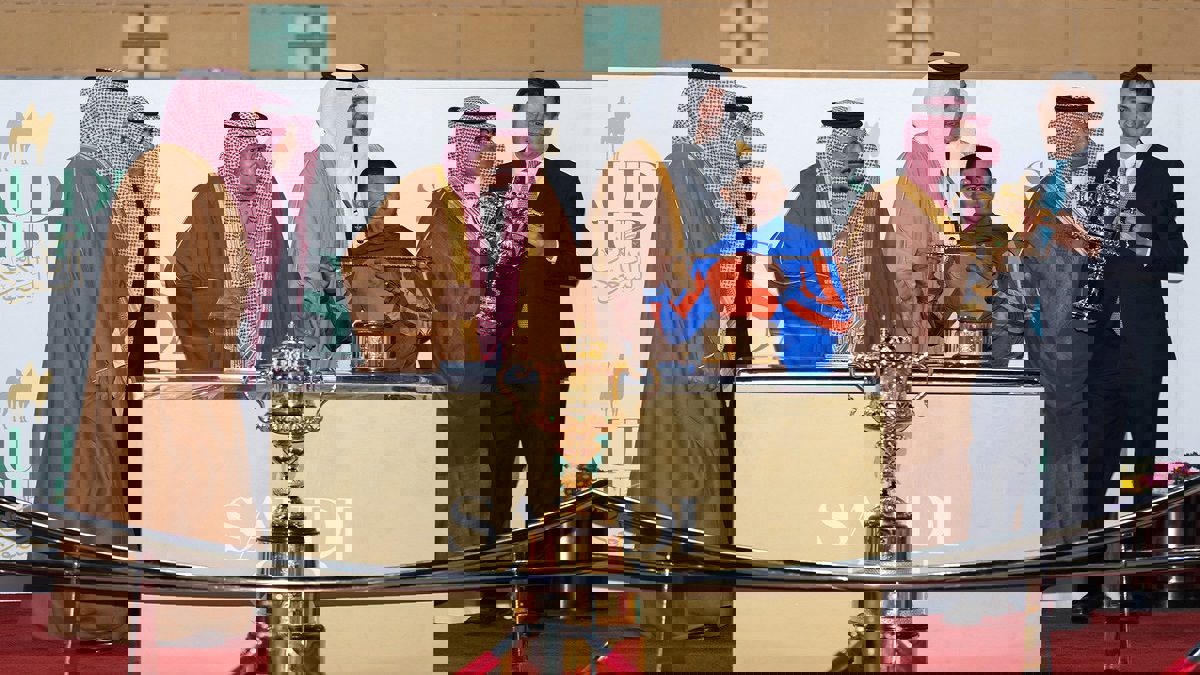 العاهل السعودي يحضر ختام أول بطولة عالمية لسباق الخيل في البلاد (فيديو وصور)‎‎