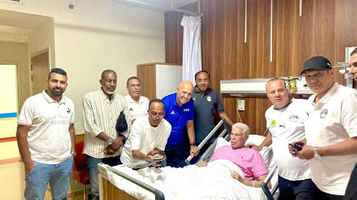 تطورات جديدة بشأن الحالة الصحية لحسن شحاتة