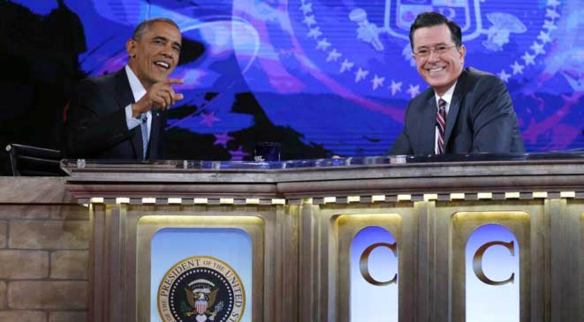 باراك أوباما يشارك في برنامج حواري ساخر