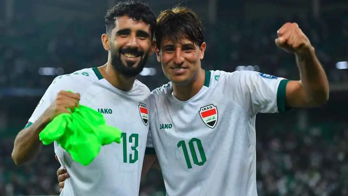 مهند علي مع منتخب العراق