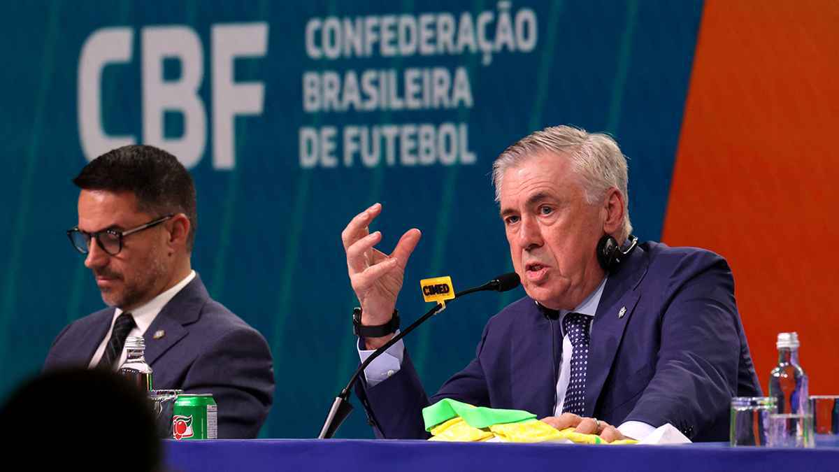 أنشيلوتي يستبعد نجم ريال مدريد من قائمة منتخب البرازيل رسميا