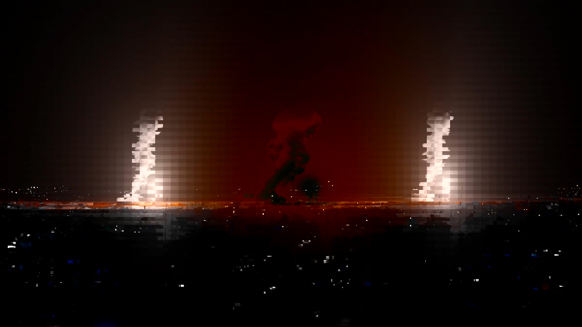 إسرائيل تعلن قصف موقع لـ"حماس" شمال غزة