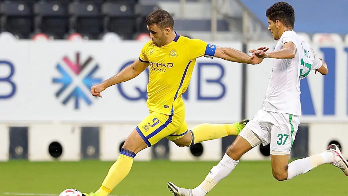 الفحوصات تكشف غياب عبدالرزاق حمدالله عن النصر لمدة 3 أسابيع