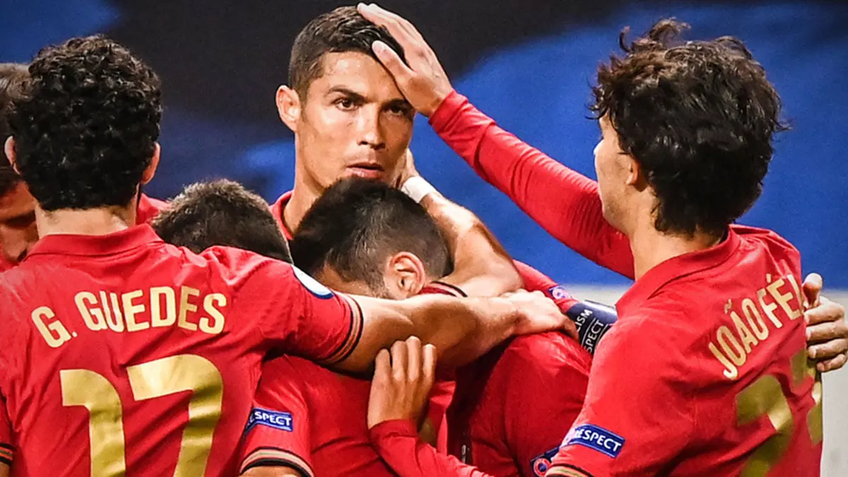 البرتغال تسقط السويد بدوري الأمم الأوروبية في ليلة تاريخية لكريستيانو رونالدو