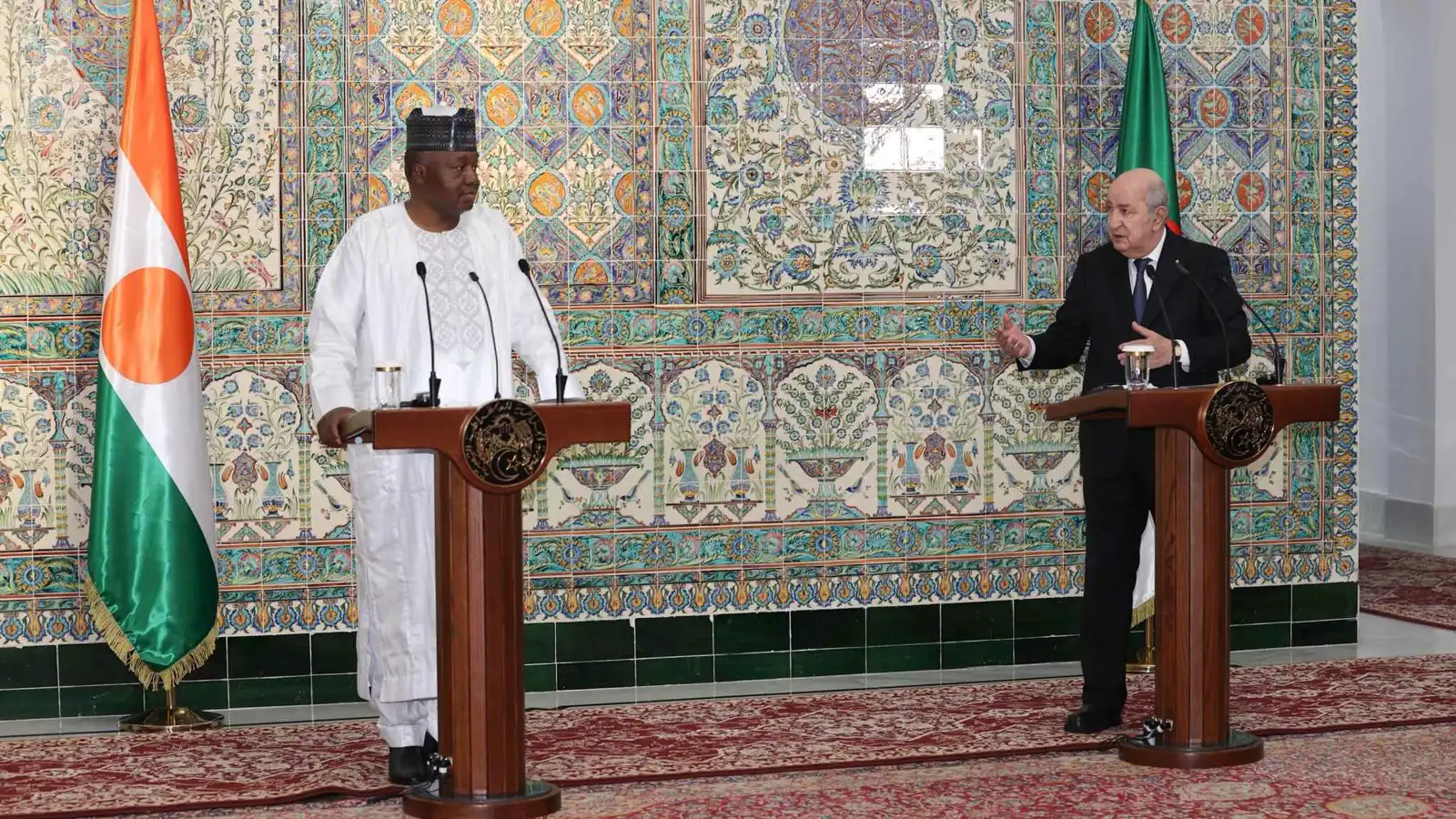 من لقاء تبون وتياني