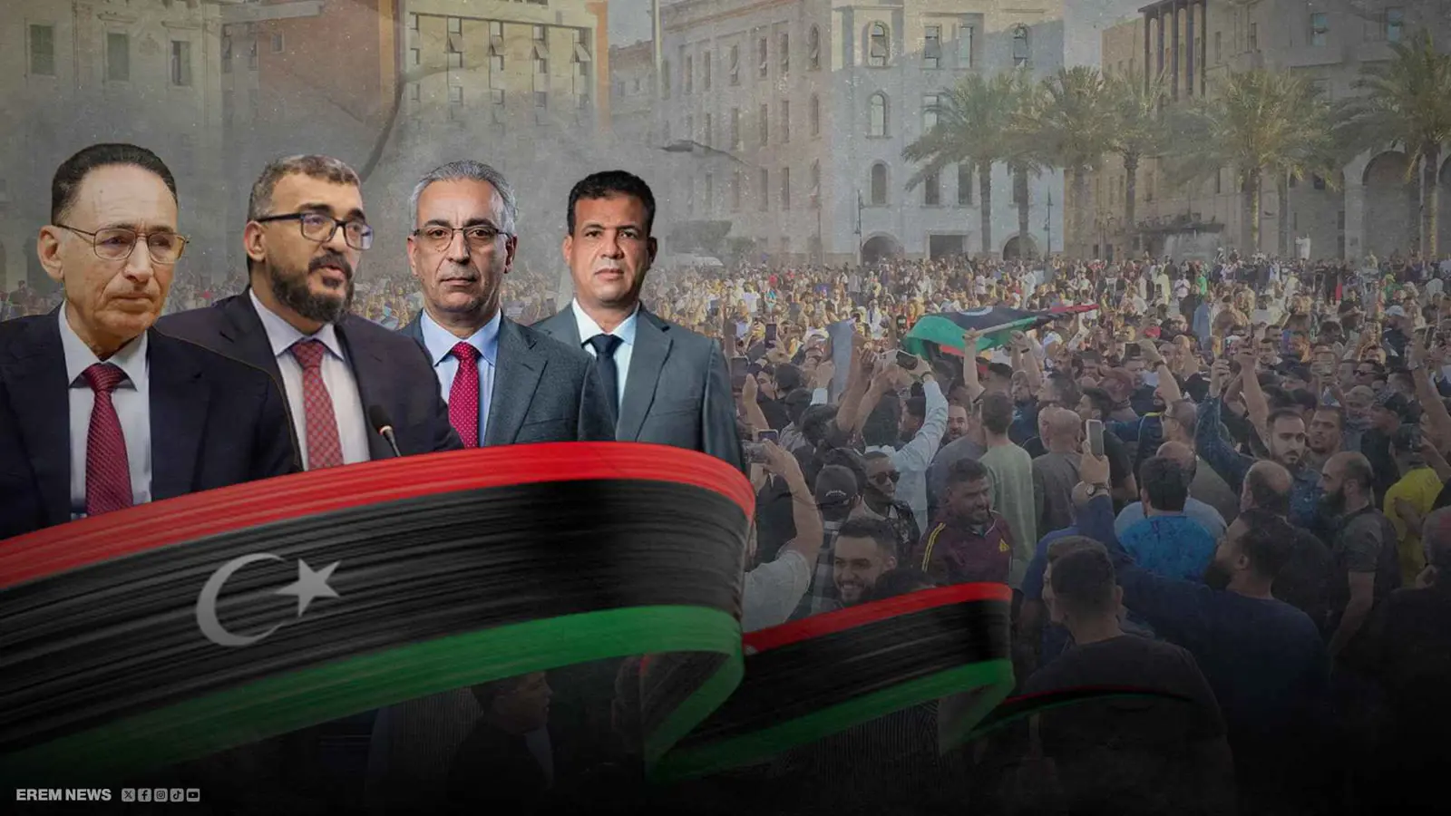 "طرابلس الليبية تنتفض"