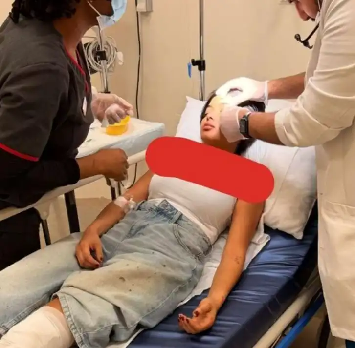 جود السيفاني بعد الحادث