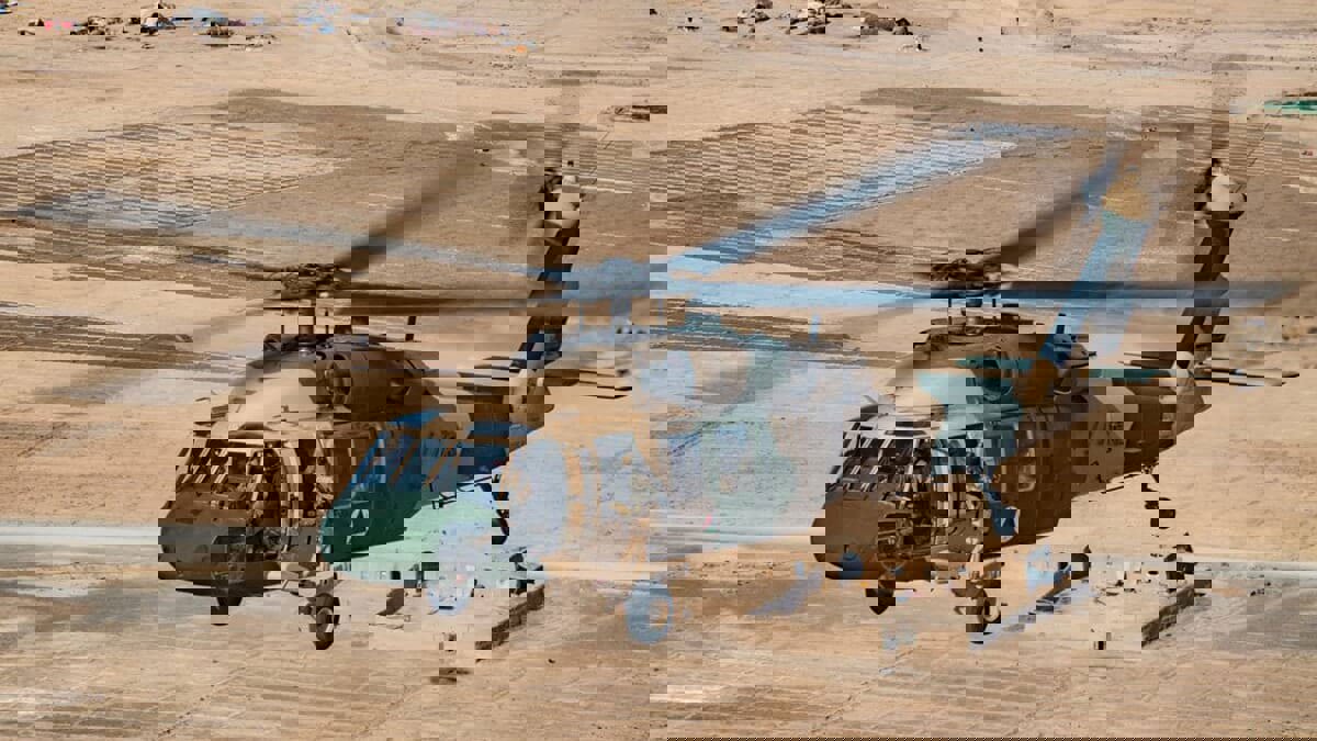 سقوط مروحية تابعة لحركة طالبان في "معقل المعارضة"