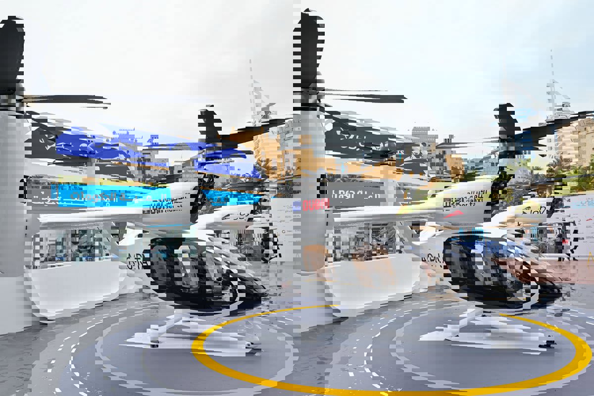 دبي أول مدينة في العالم تقدم خدمة "التاكسي الجوي" (صور وفيديو)