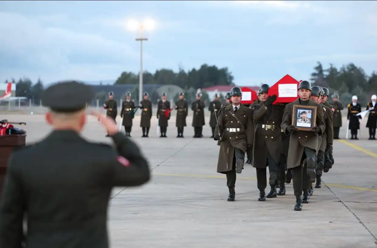 توديع الجثامين في تركيا