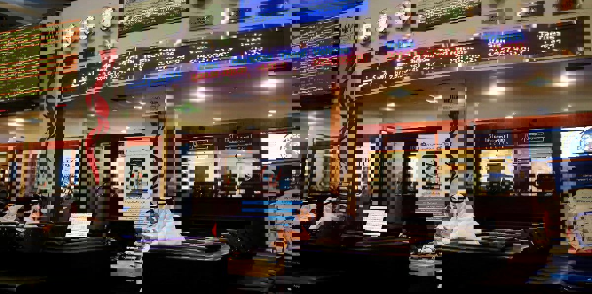 العقارات ترفع بورصة دبي وتراجع سعودي بسبب انخفاض النفط‎