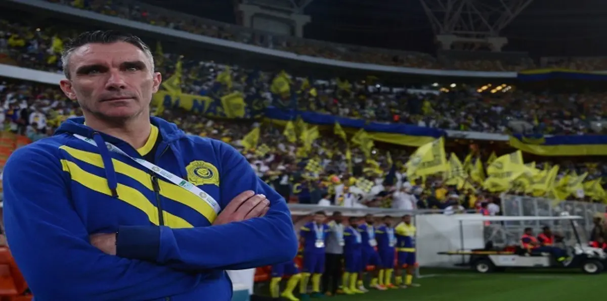 مدرب نادي النصر السعودي سعيد بالمنافسة على البطولات كافة