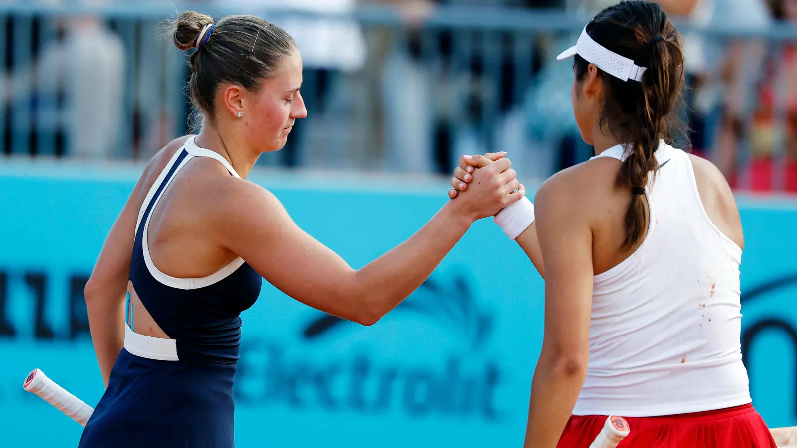 نجمة تنس أوكرانية تحتفل مع كلبها بالتأهل في بطولة مدريد (فيديو وصور)