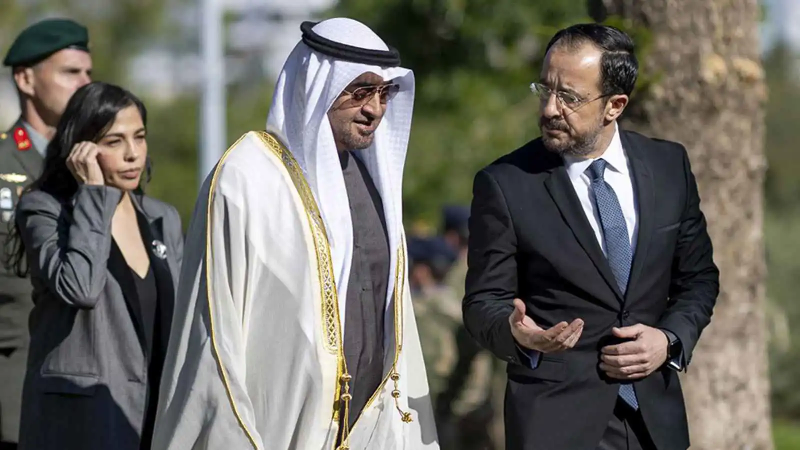 رئيس الإمارات والرئيس القبرصي يبحثان الشراكة الشاملة بين البلدين