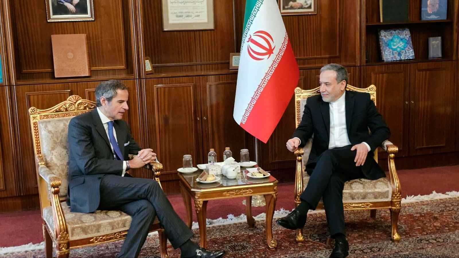 الكشف عن لقاء قريب بين عراقجي وغروسي في القاهرة