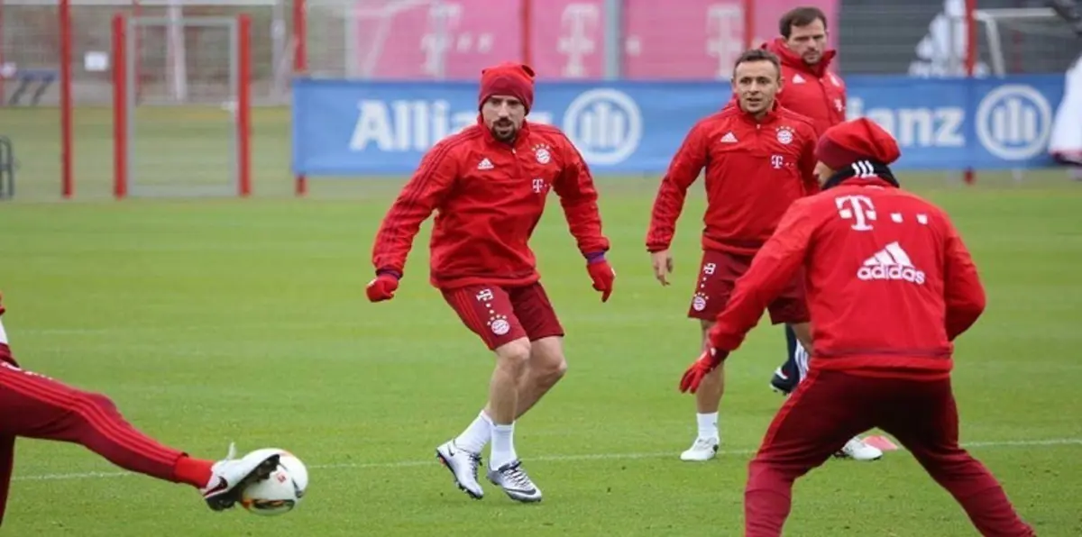 ريبيري يعود إلى تدريبات بايرن ميونخ