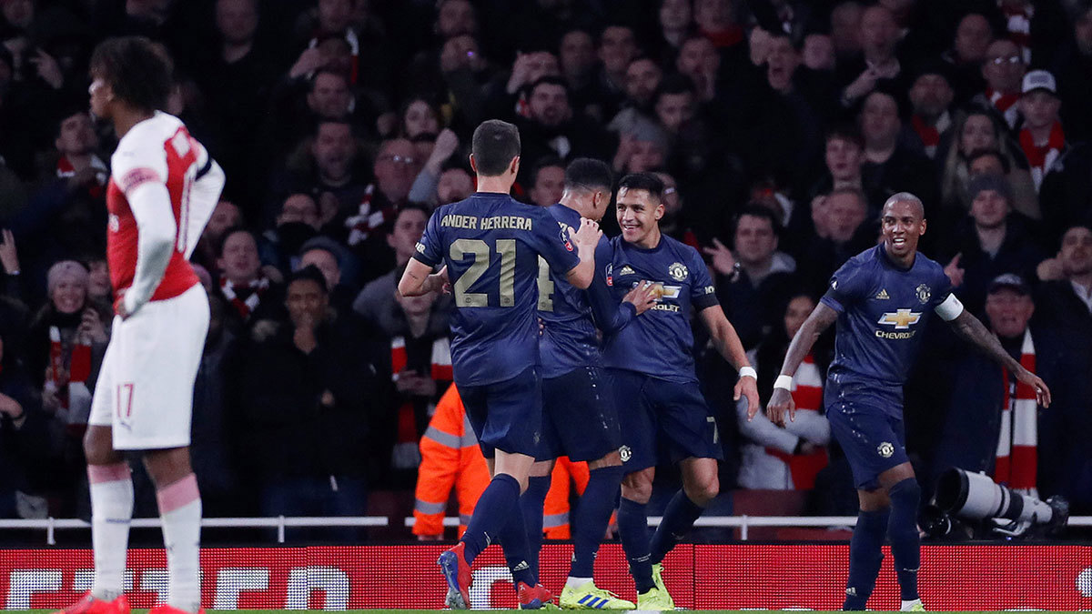 أهداف مباراة آرسنال ومانشستر يونايتد.. 3-1 لـ"الشياطين الحمر" (فيديو)