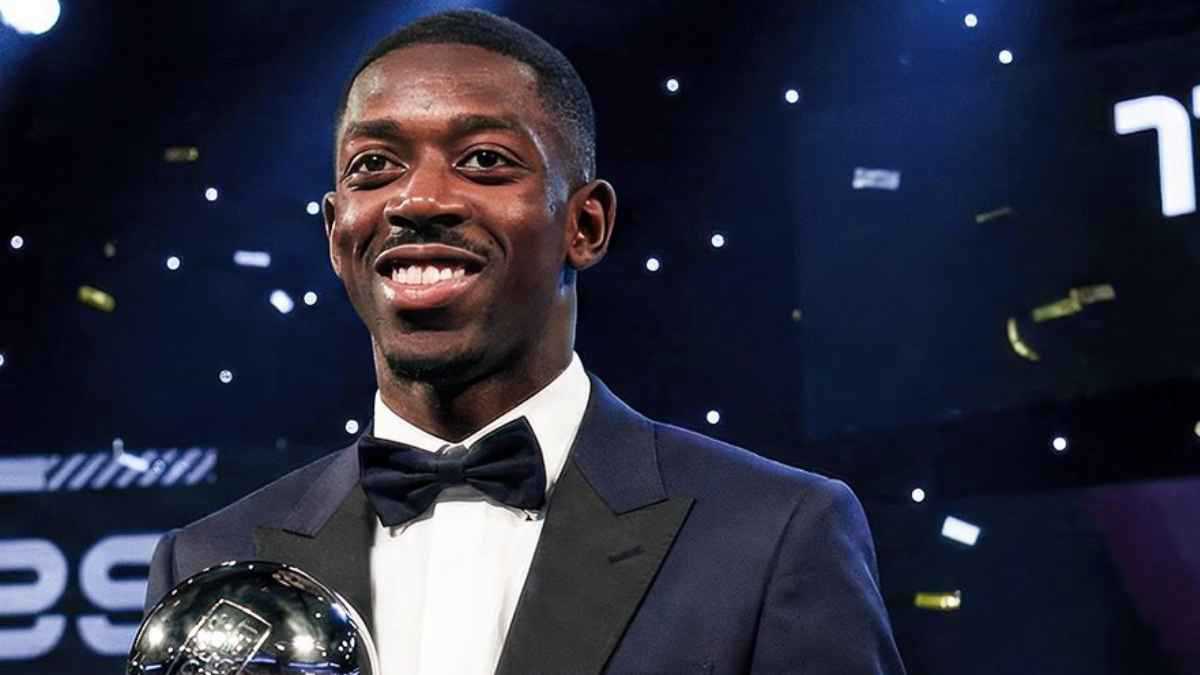 عثمان ديمبيلي يتوج بجائزة THE BEST أفضل لاعب في العالم 2025