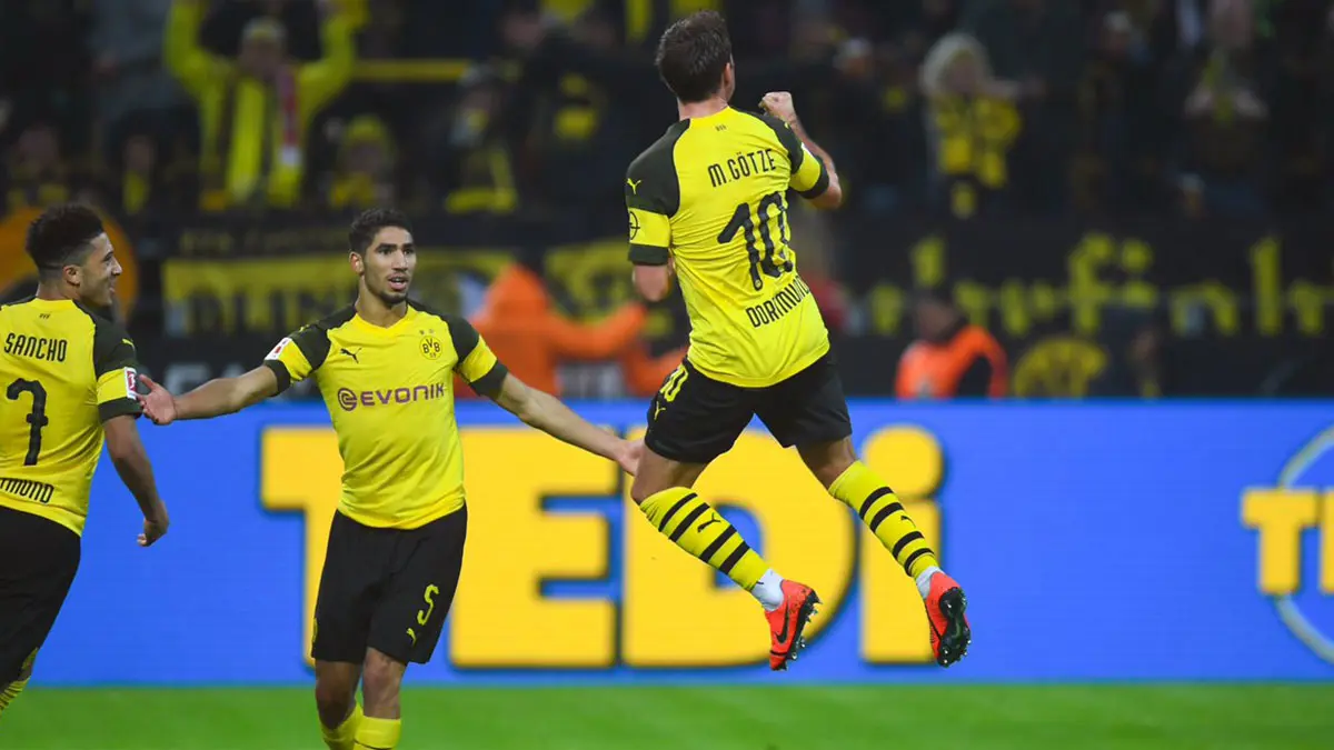 بروسيا دورتموند يكتسح هانوفر ويحلق في قمة ترتيب الدوري الألماني
