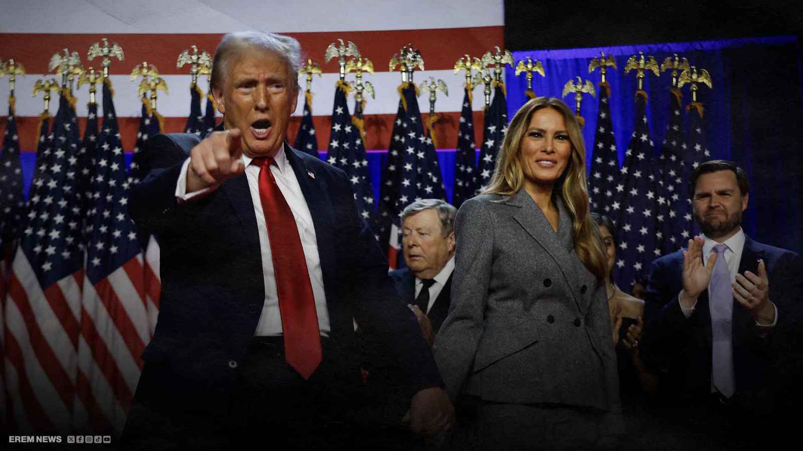 دونالد ترامب وزوجته ميلانيا