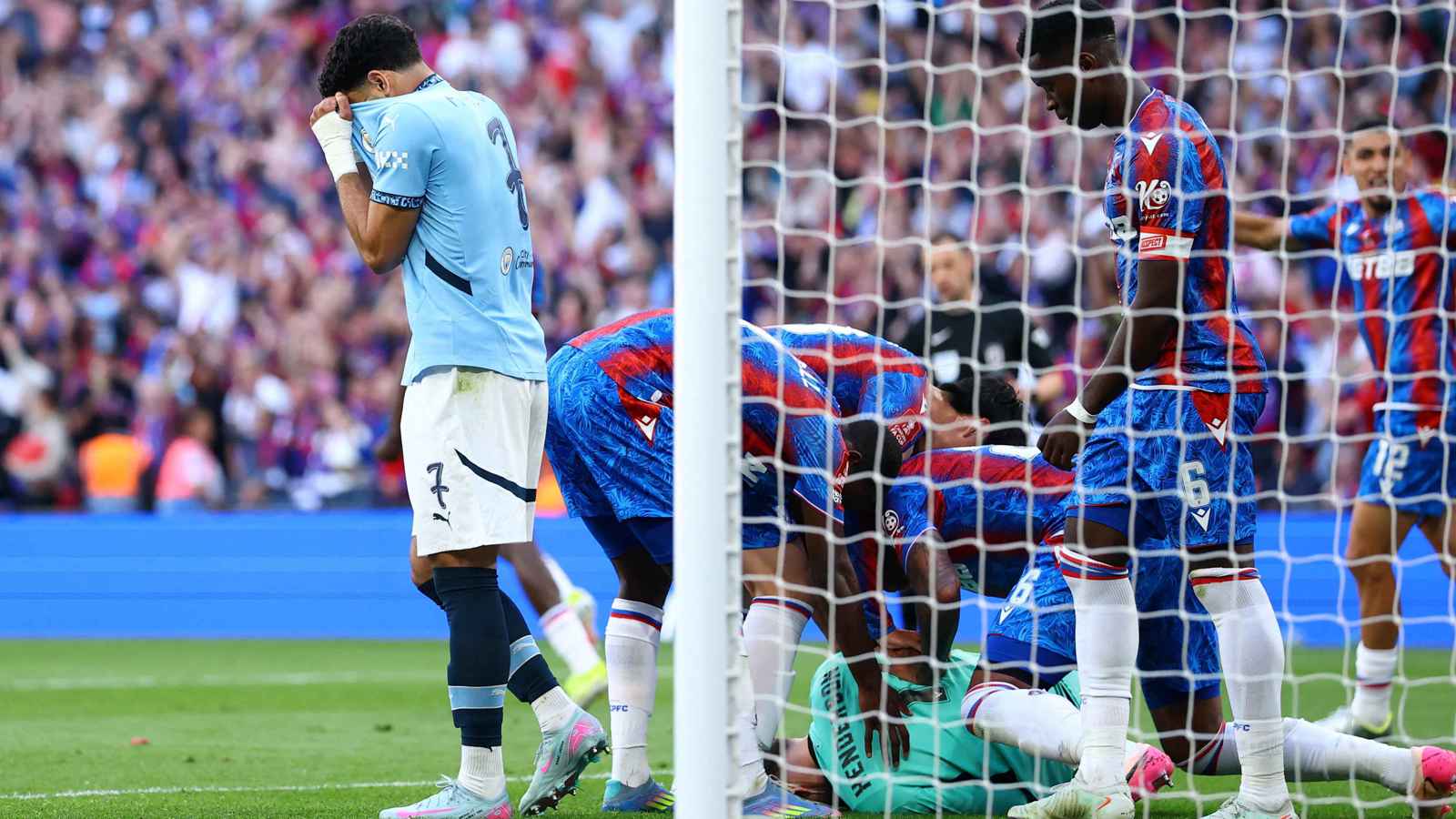 ملخص وأهداف ورجل مباراة مانشستر سيتي وكريستال بالاس بنهائي كأس الاتحاد الإنجليزي