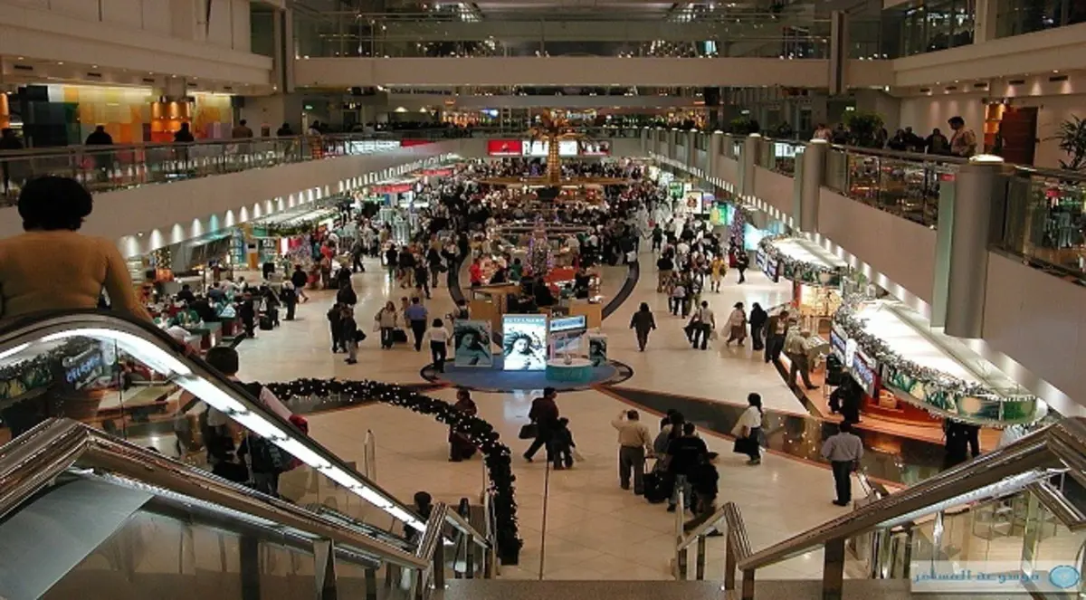 مطار دبي الأكثر ازدحاما بالمسافرين في العالم‎