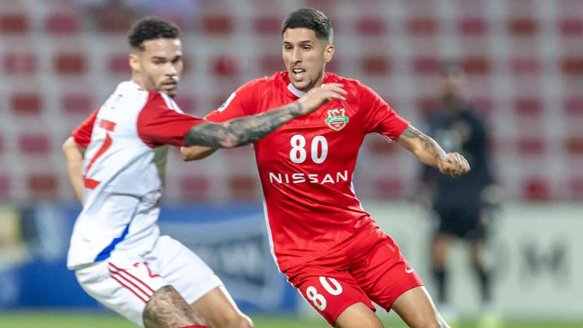 الشارقة يفرض التعادل على شباب الأهلي في دوري أبطال آسيا 2