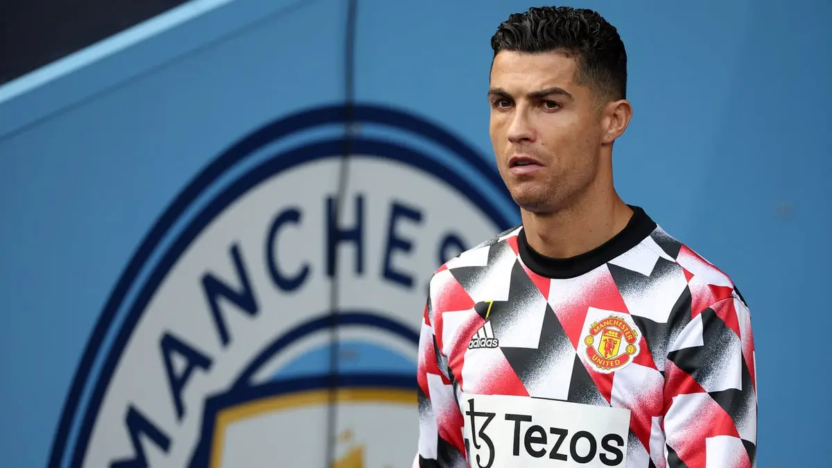 رد فعل فيرغسون وكريستيانو رونالدو على رباعية مانشستر سيتي (صور)