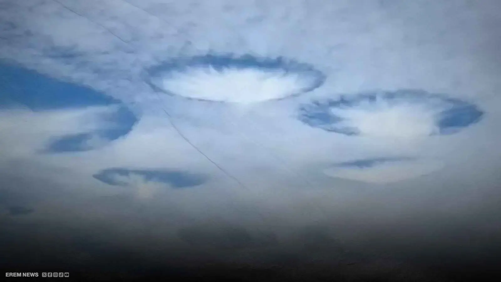 كأنها نهاية العالم.. قنبلة مائية وسحب متدحرجة بأوروبا