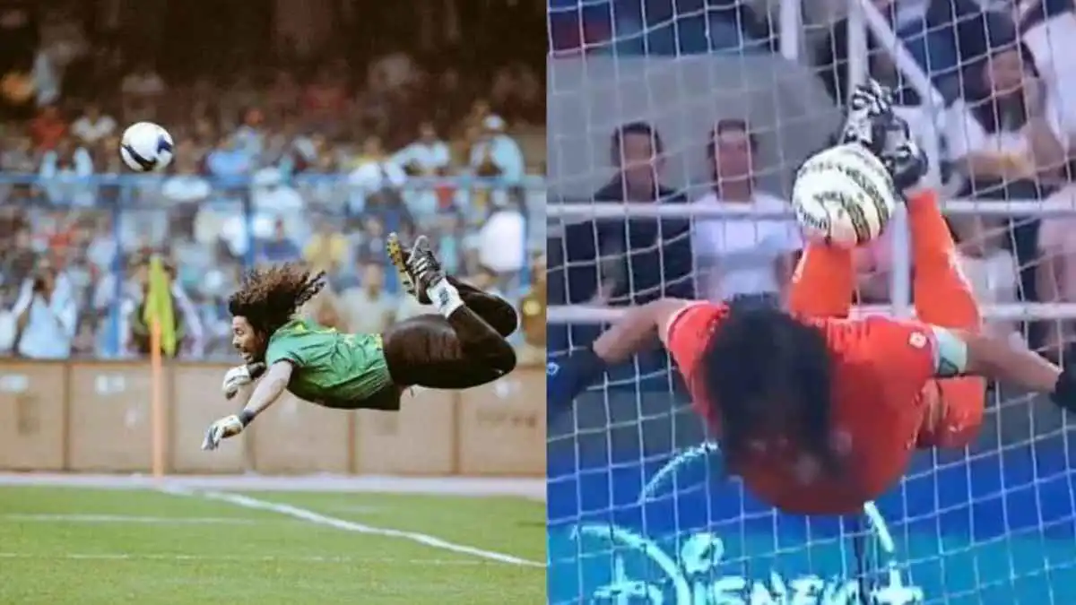 بعد 30 عاما.. الأسطورة هيغيتا يعيد تنفيذ "تصدي العقرب" (فيديو)