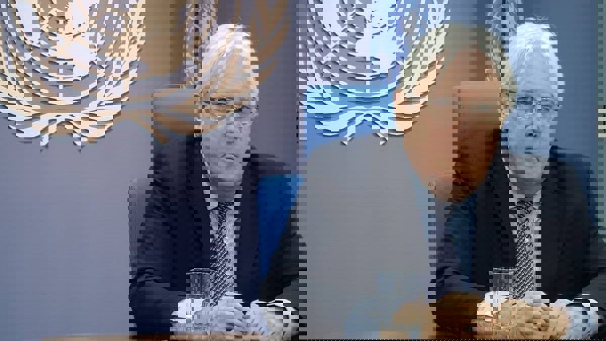 مارتن غريفيث يغادر منصبه قريبا