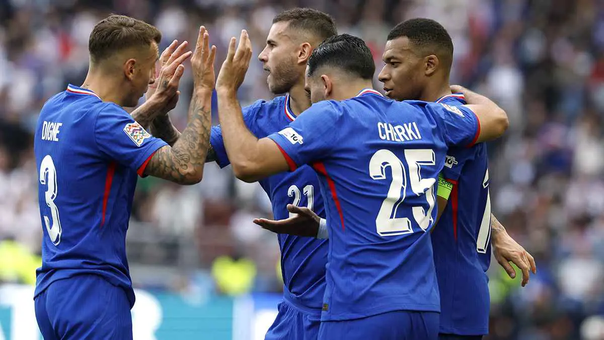 مبابي يقود فرنسا لانتزاع المركز الثالث لدوري الأمم الأوروبية بالفوز على ألمانيا