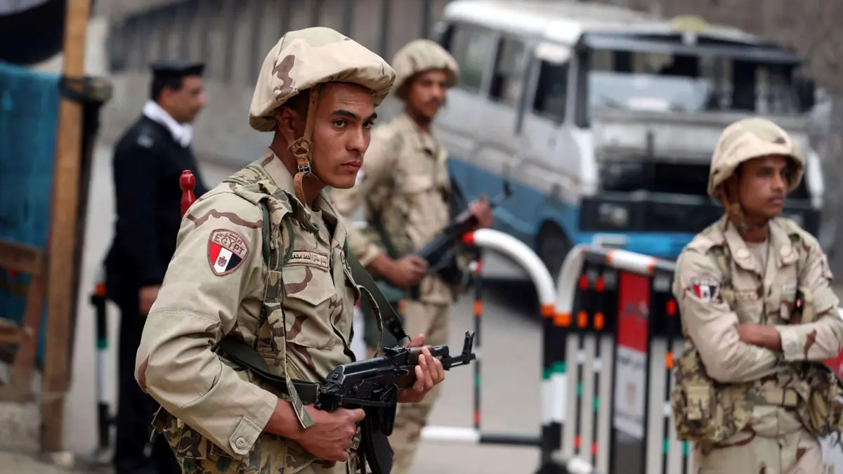 الجيش المصري يعلن تصفية 40 مسلحا في سيناء (فيديو)