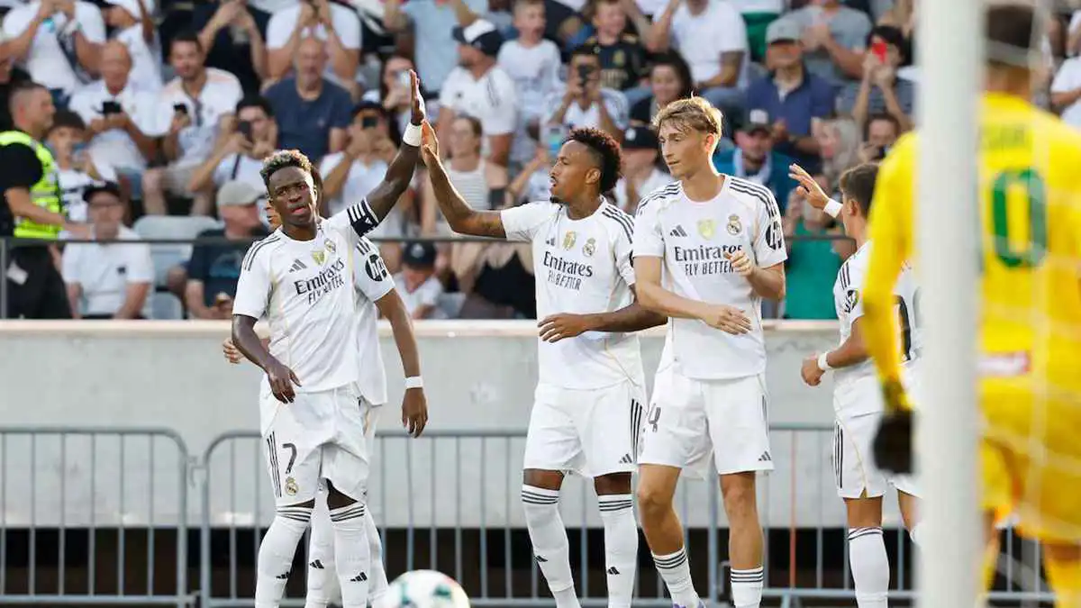 نتيجة وملخص وأهداف مباراة ريال مدريد وتيرول الودية