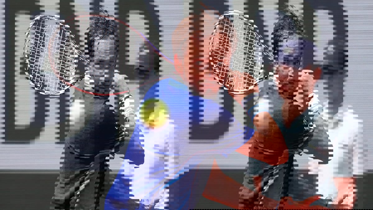 ميدفيديف يهزم لاسلو ديري ويبلغ الدور الثالث في رولان غاروس