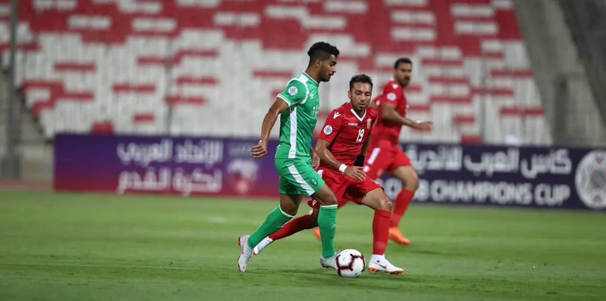 أهداف مباراة الأهلي والمحرق.. سعيد المولد وعمر السومة يتقدمان للراقي (فيديو)