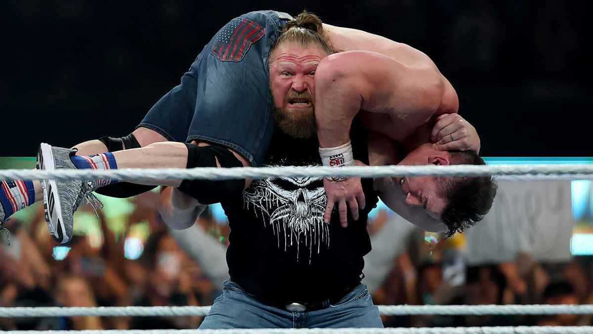 نتائج ريسلبالوزا.. بروك ليسنر يحطم جون سينا.. وكودي رودز يحافظ على لقبه (فيديو)